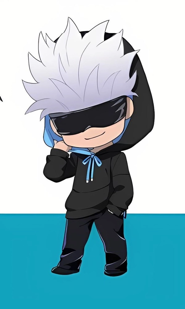 Vẽ tay Gojo Chibi cực kỳ mát mẻ