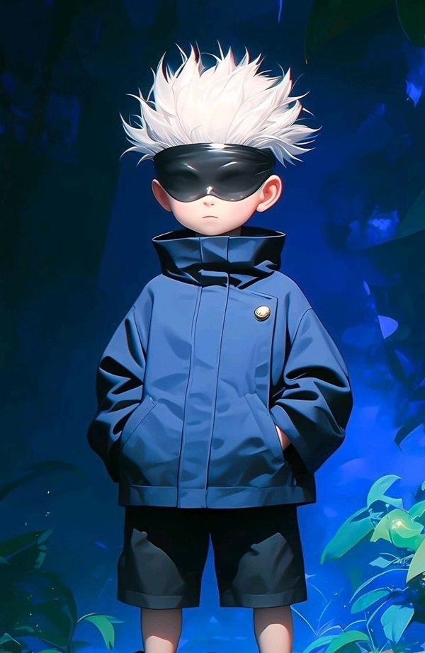 Bộ sưu tập khuôn mặt dễ thương Gojo Chibi