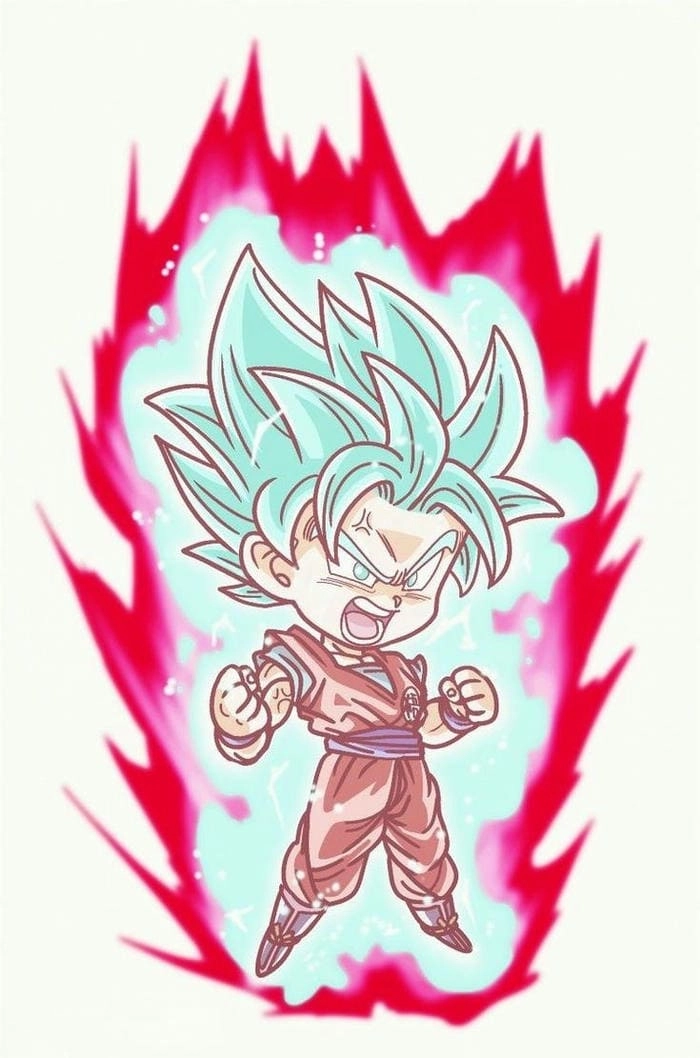 Xem con trai cực kỳ dễ thương Goku Chibi