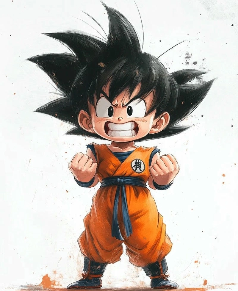 Lựa chọn những bức ảnh cực kỳ đẹp Goku Chibi
