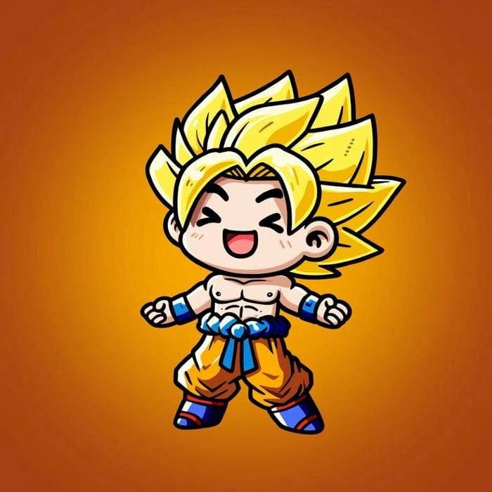 Tìm phiên bản SSJ Blue Goku Chibi SSJ Blue ngay bây giờ
