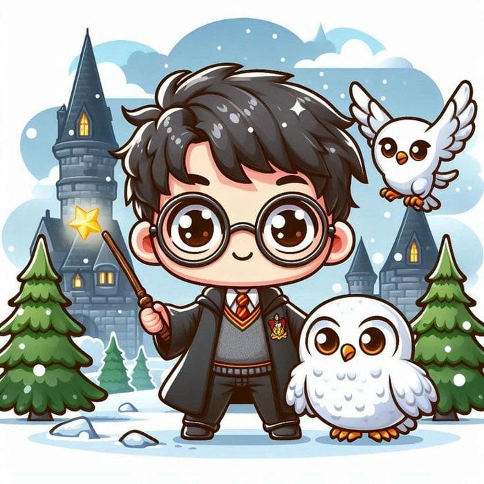 Góc nhỏ đẹp cho người hâm mộ Harry Chibi