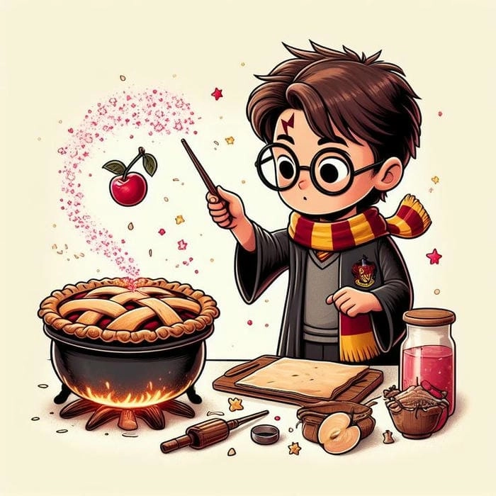 Xem con mèo dễ thương Harry Potter Chibi Hedwig