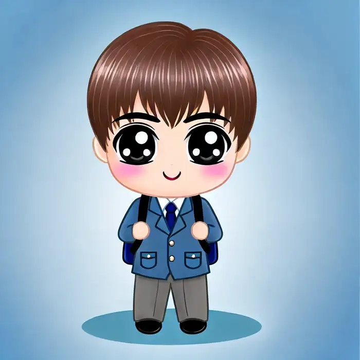 Ngưỡng mộ người đàn ông anime dễ thương chibi bây giờ
