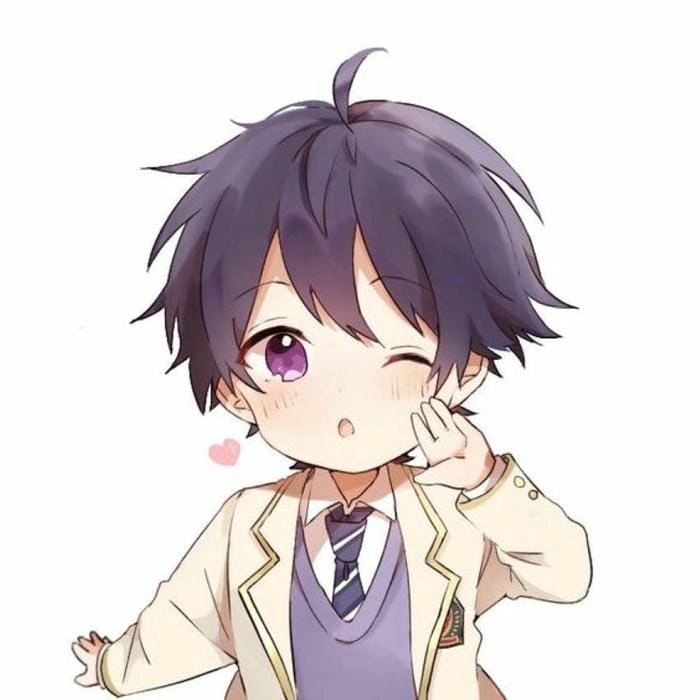 Lựa chọn hình ảnh của nam chibi dễ thương dễ vẽ