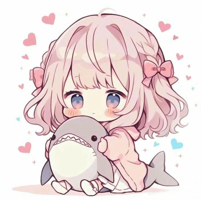 Cố gắng vẽ với hình ảnh của phụ nữ Chibi dễ thương