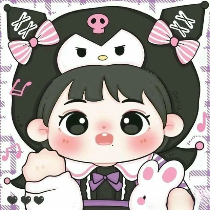 Hãy thử tô màu cho phụ nữ dễ thương chibi