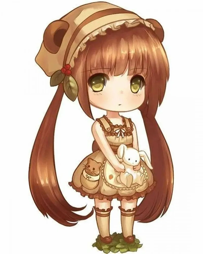 Tải xuống hình ảnh của một chiếc tóc ngắn Chibi