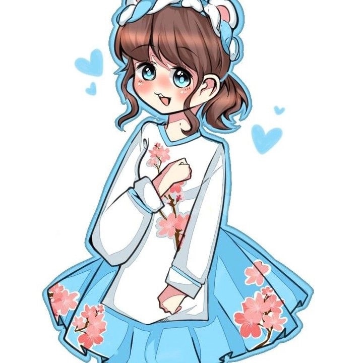 Góc siêu dễ thương chibi bức ảnh simmy dễ thương