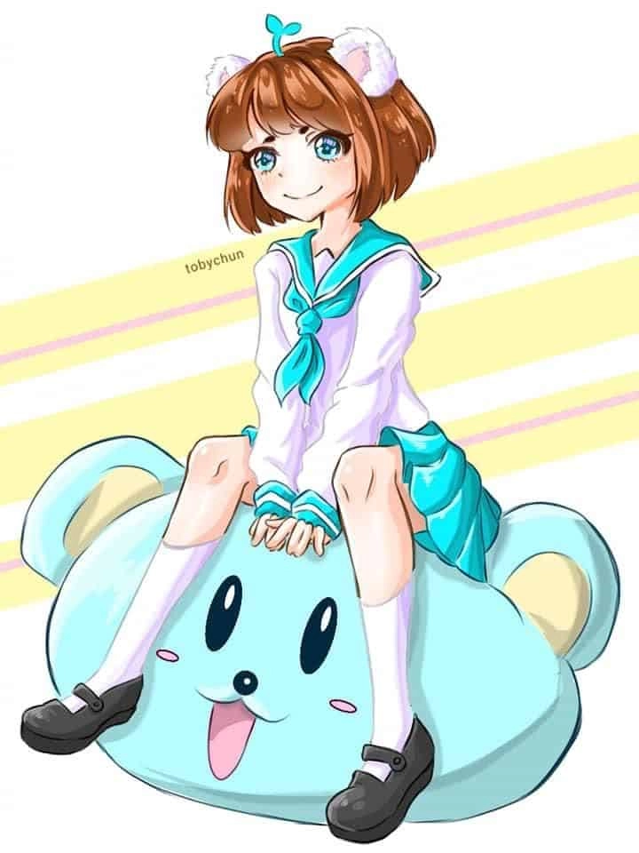 Góc dễ thương với chiếc Chibi dễ thương Simmy
