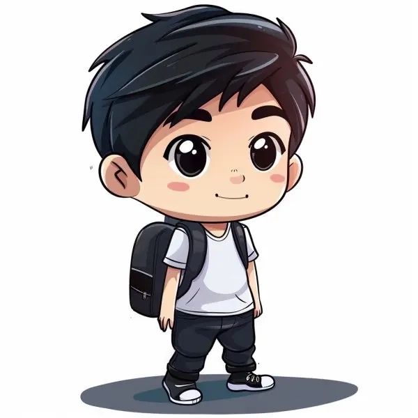 Khám phá sự ngây thơ từ hình ảnh của học sinh Chibi