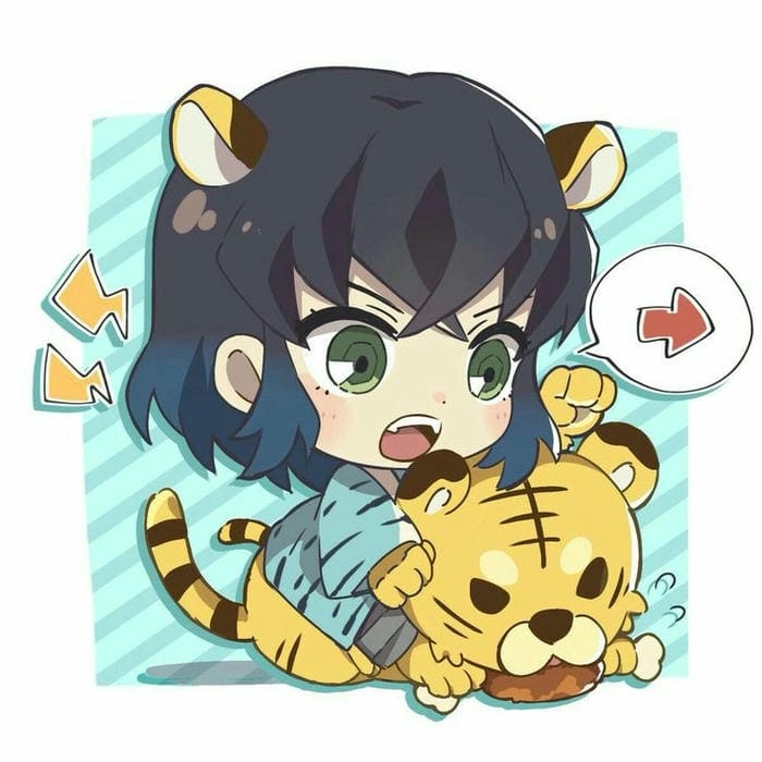 Bộ sưu tập ảnh Inosuke Chibi đẹp nhất