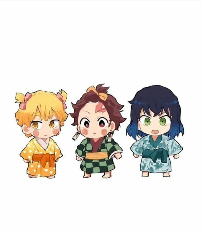 Khám phá Aoi X Inosuke Chibi cực kỳ