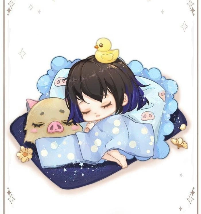 Xem Aoi và Inosuke Chibi rất đẹp