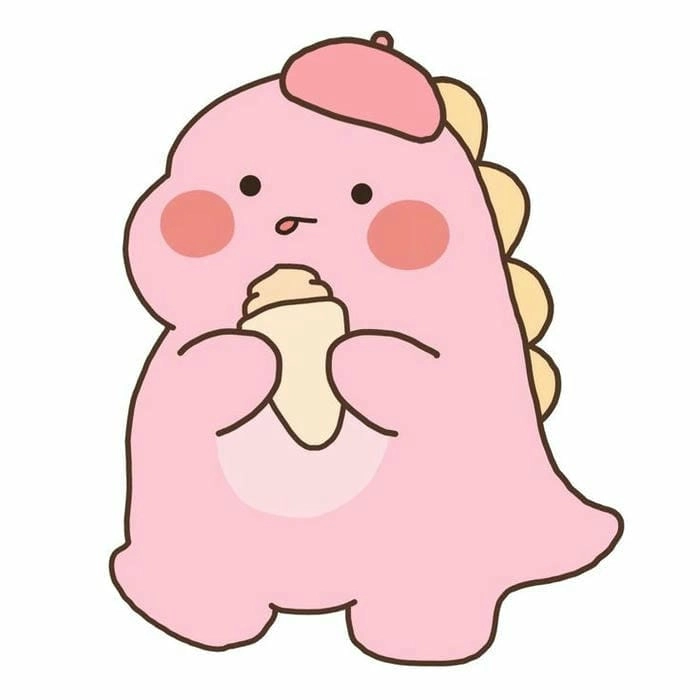 Thế giới siêu đáng yêu của bức ảnh Chibi khủng long