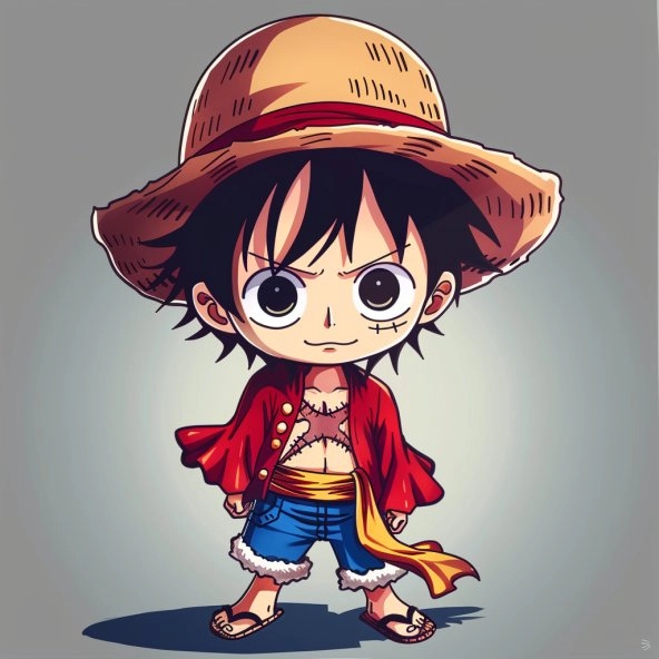 Cập nhật những bức ảnh cực kỳ dễ thương Luffy Chibi dễ thương