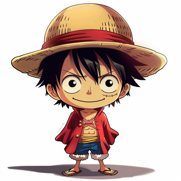 Xem phong cách tuyệt vời của Luffy Chibi
