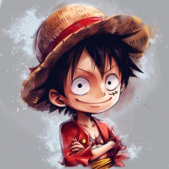 Thay đổi hình nền dễ thương luffy luffy chibi hình nền
