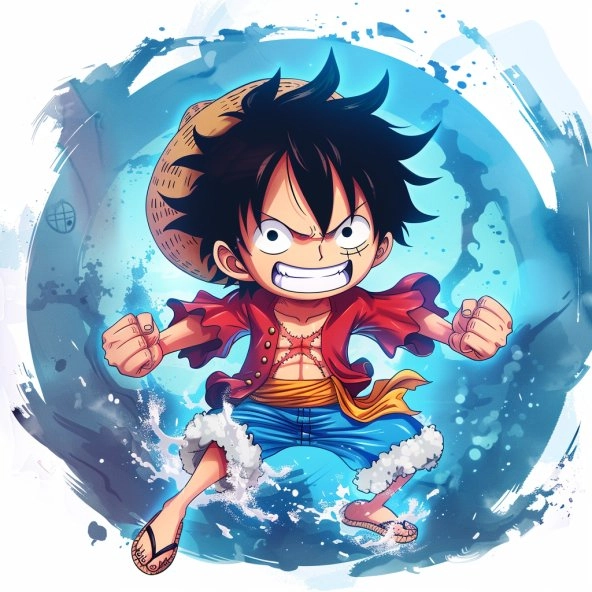 Khám phá toàn bộ bộ ảnh của Luffy Chibi