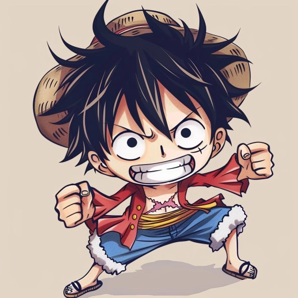 Xem Luffy Gear 5 Niki Chibi mới nhất