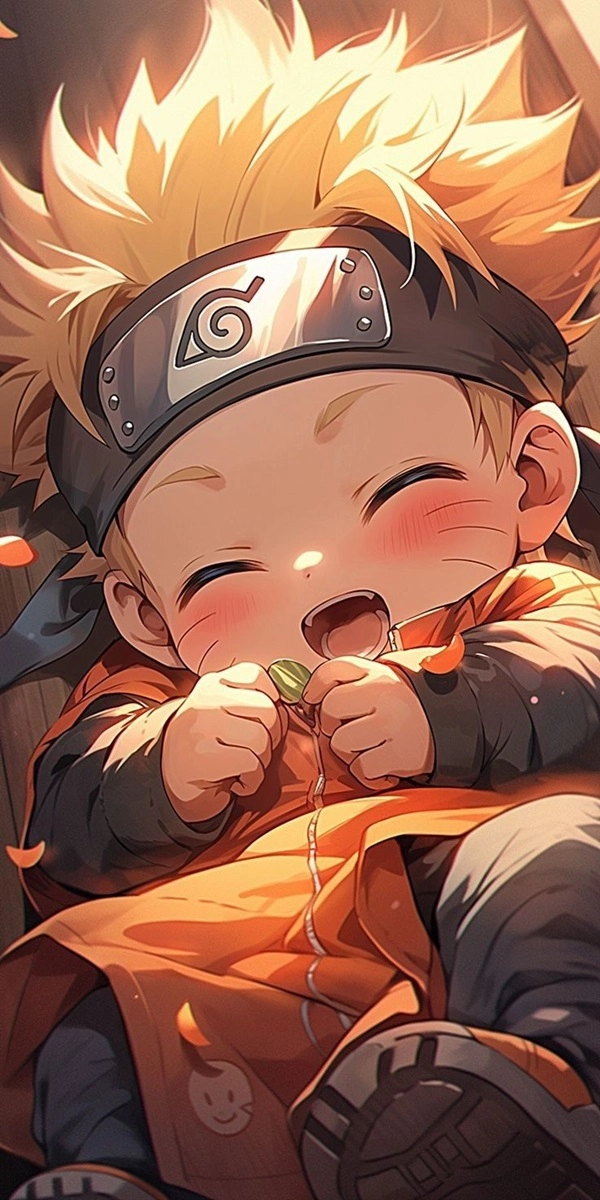 Bức tranh thú vị của Naruto Chibi