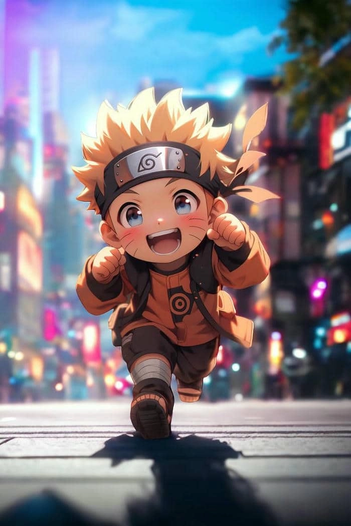 Bộ cực nhỏ của Naruto Nine -Fails