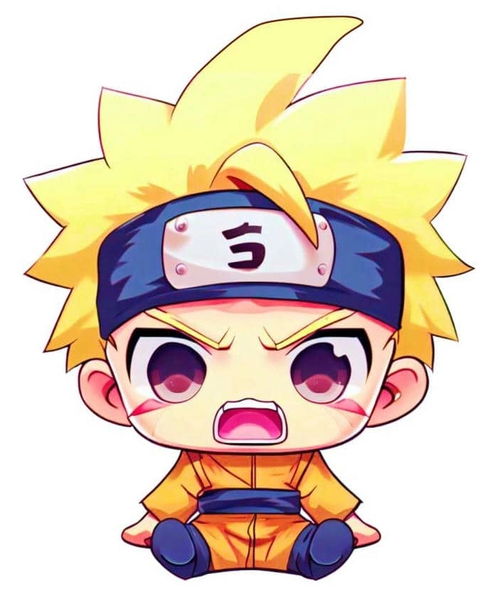 Ngưỡng mộ Naruti Chibi của Anh