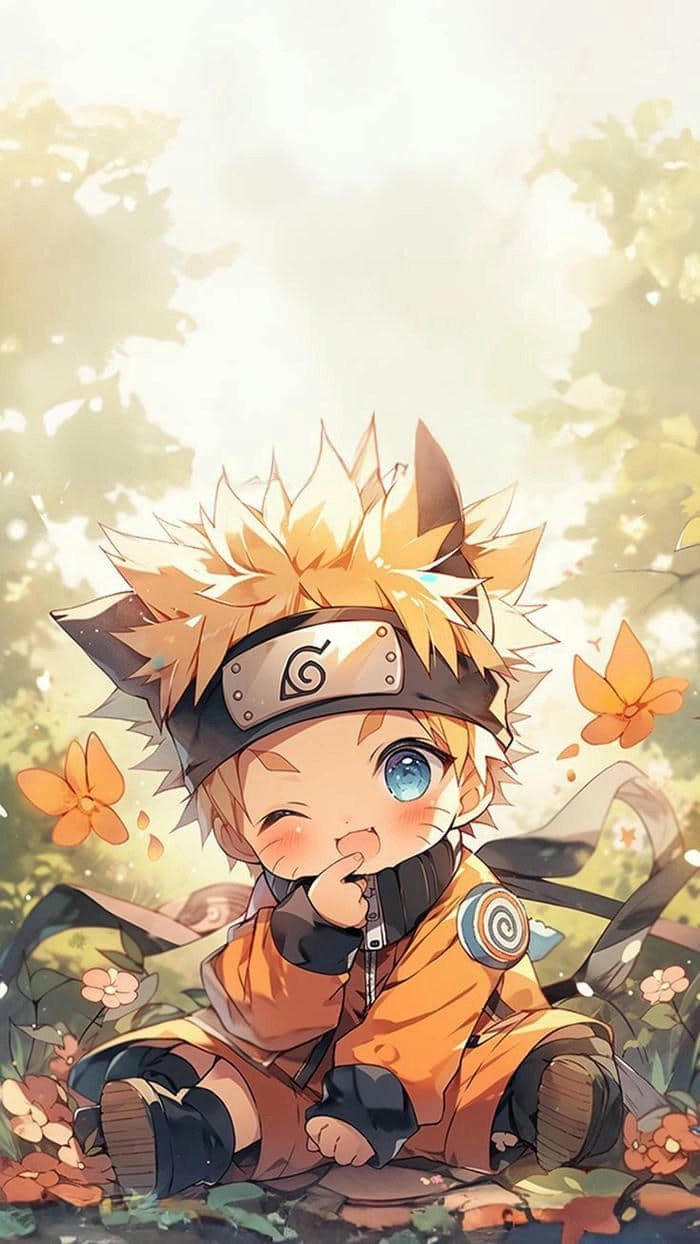 Những bức ảnh siêu dễ thương anime dễ thương naruto chibi