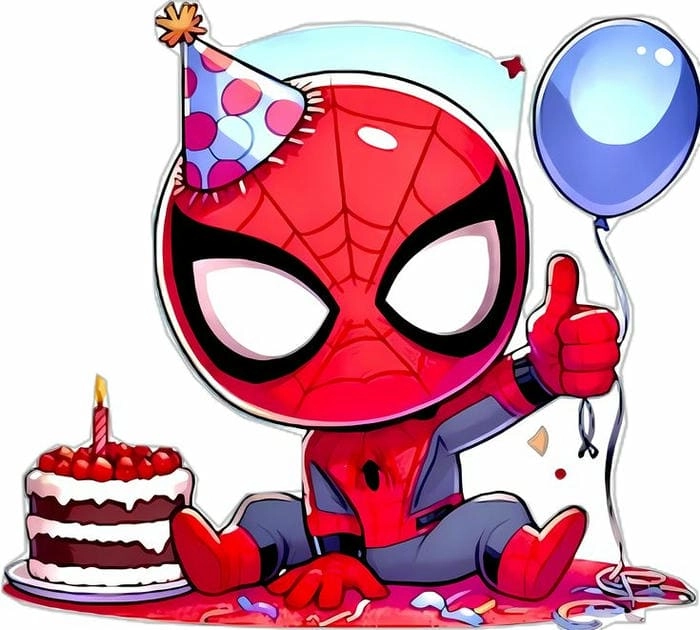 Tải xuống ngay Vector Spider Man Chibi Vector