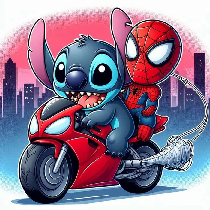 Ngưỡng mộ người đàn ông nhện Anh Chibi