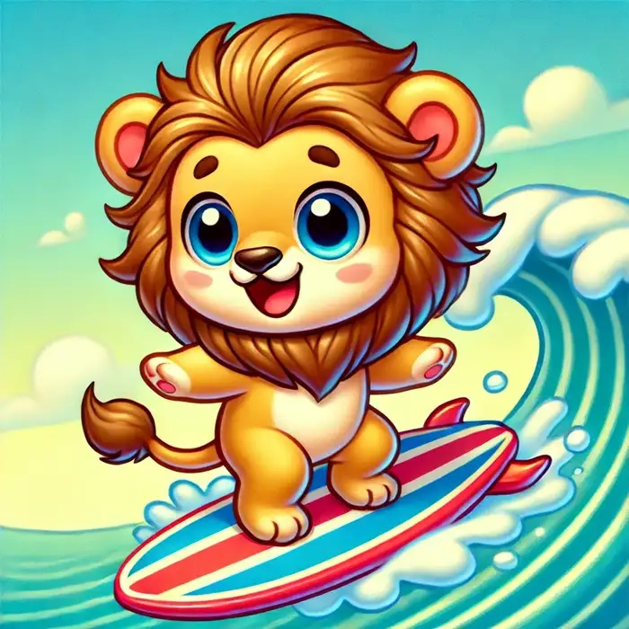 Chiêm ngưỡng bộ con sư tử Chibi