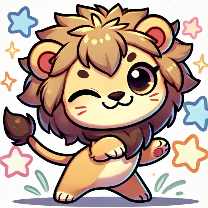 Xem bây giờ một bộ Lion Chibi