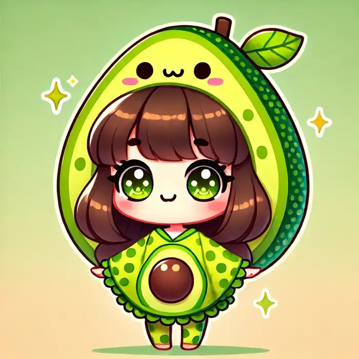 Tóm tắt về bơ chibi siêu dễ thương