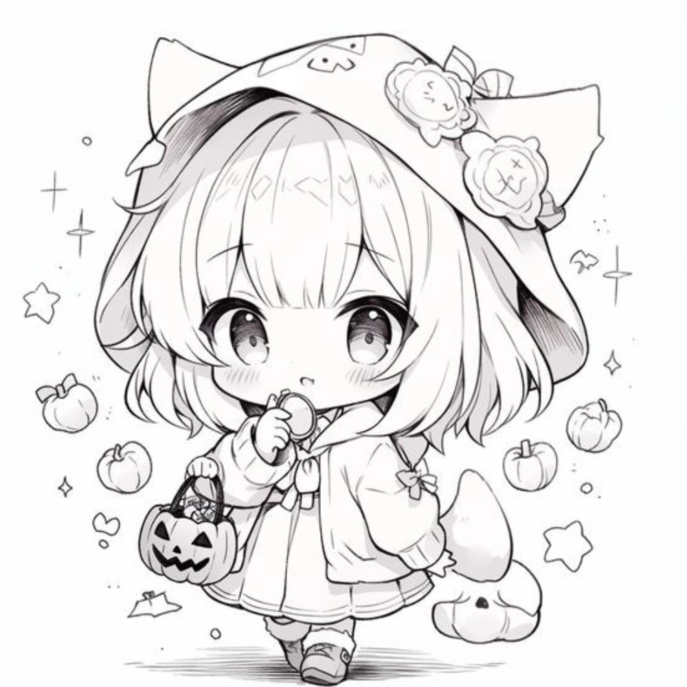 Bắt đầu cuộc hành trình làm thế nào để vẽ nữ chibi dễ thương ngay lập tức